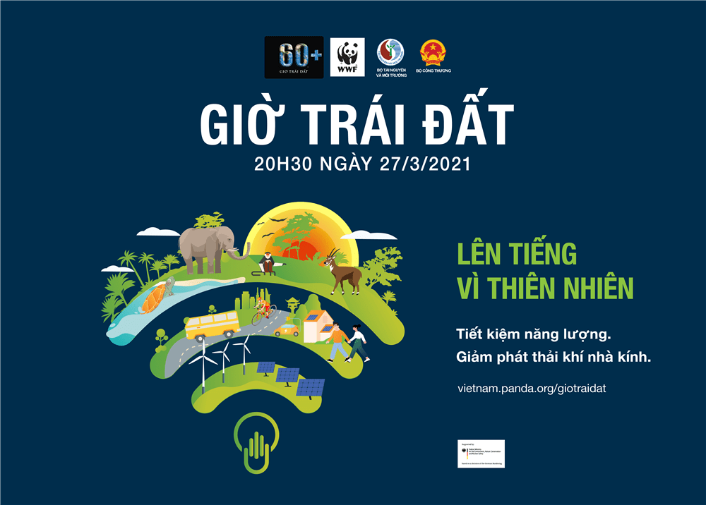 Tối 25/3, cùng hưởng ứng Giờ Trái đất năm&nbsp;2023