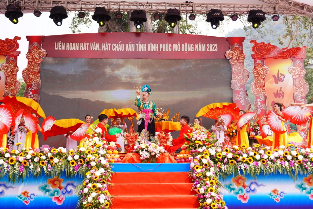 Hiệp Hòa giành giải A liên hoan hát Văn, hát Chầu văn Tỉnh Vĩnh Phúc mở rộng năm&nbsp;2023