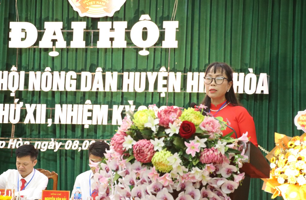 Khai mạc phiên thứ nhất Đại hội đại biểu Hội Nông dân huyện Hiệp Hòa lần thứ XII, nhiệm kỳ 2023 –&nbsp;2028