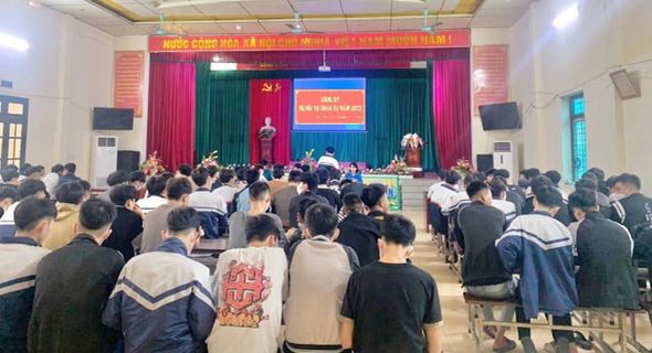 Hiệp Hòa hơn 1700 thanh niên tuổi 17 đăng ký nghĩa vụ quân&nbsp;sự