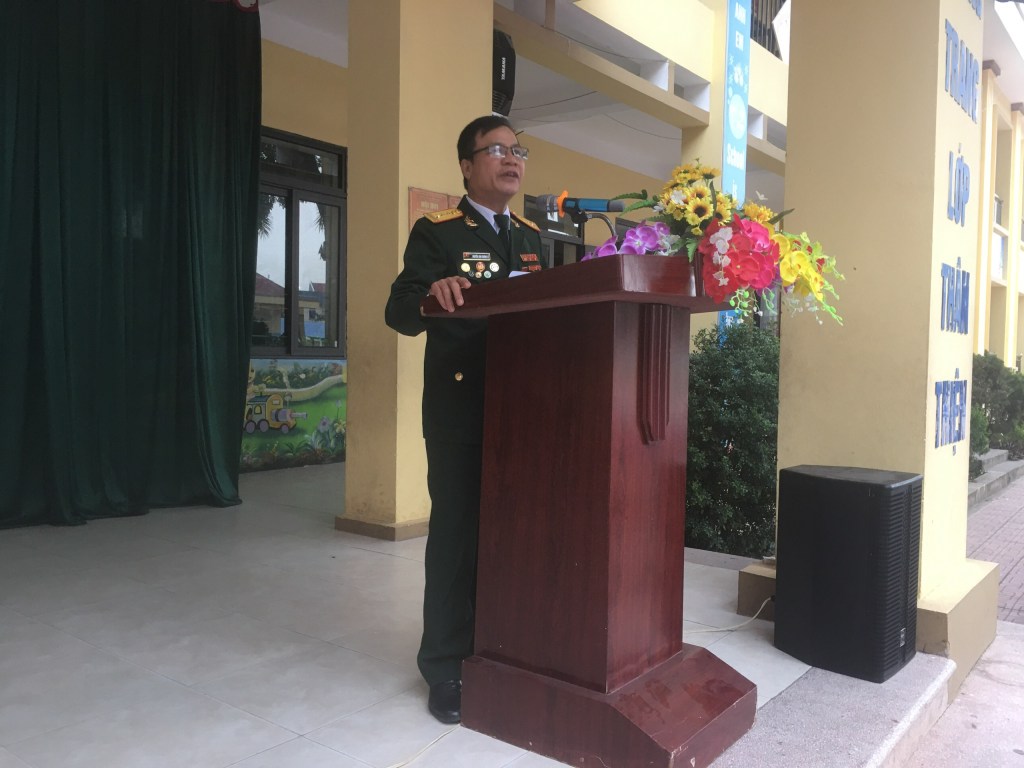 Trường Tiểu học số 1 Mai Trung phối hợp tổ chức chương trình nói chuyện truyền&nbsp;thống