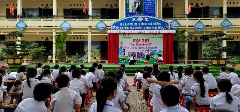 Hiệp Hòa:Hội thi “Sao tự quản giỏi”, cuộc thi vẽ tranh chủ đề “Chủ quyền biển đảo, biên giới Việt Nam”.