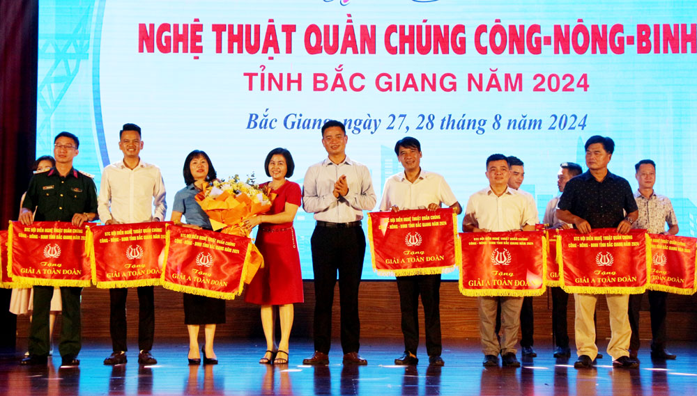 Hiệp Hòa giành giải A liên hoan hội diễn nghệ thuật quần chúng Công – nông – binh tỉnh Bắc&nbsp;Giang