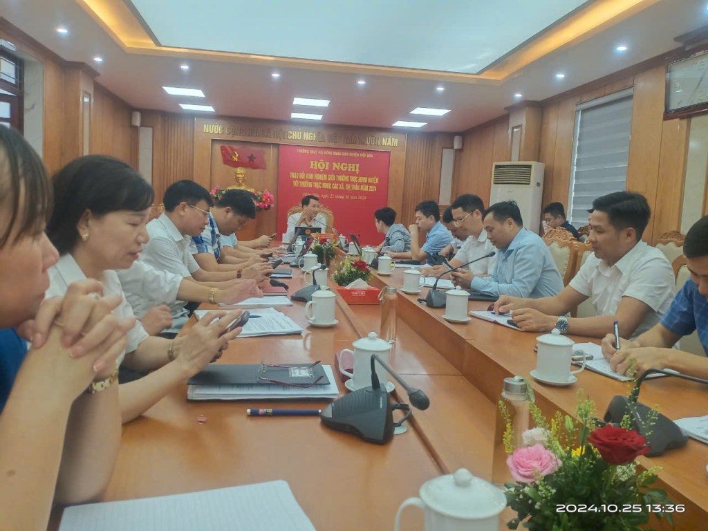 Hội đồng nhân dân huyện Hiệp Hòa: Trao đổi kinh nghiệm công tác giám sát của&nbsp;HĐND