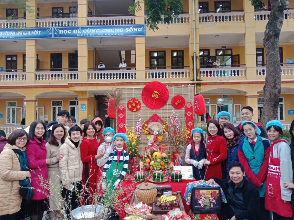 Những hoạt động trải nghiệm của học sinh trong dịp Tết cổ truyền ở trường&nbsp;học