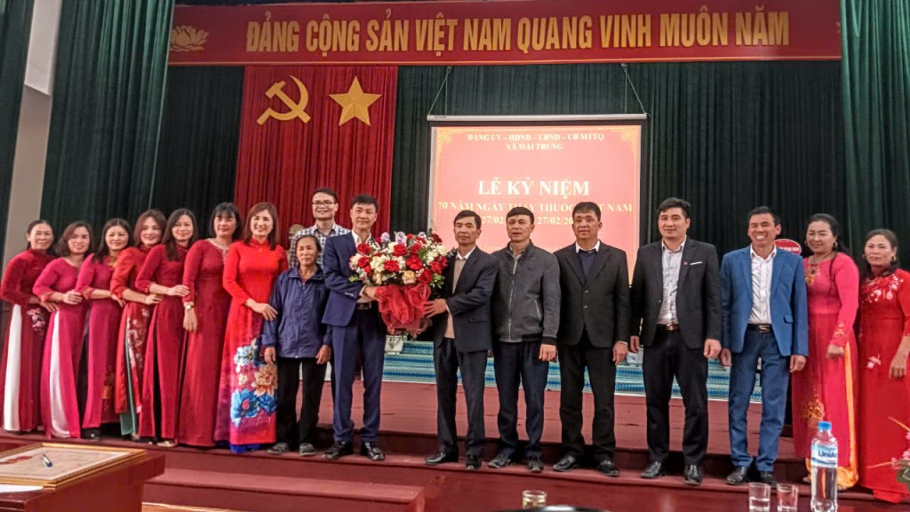 Trạm y tế  xã Mai Trung tổ chức lễ kỷ niệm 70 năm Ngày Thầy thuốc Việt Nam (27-2-1955 –&nbsp;27-2-2025)