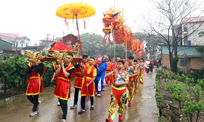 Lễ hội bơi chải làng Tiếu Mai: Rộn vang một khúc sông&nbsp;Cầu