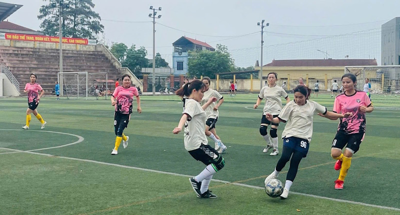 Hiệp Hoà: Hội LHPN huyện phối hợp tổ chức thành công giải vô địch bóng đá&nbsp;nữ