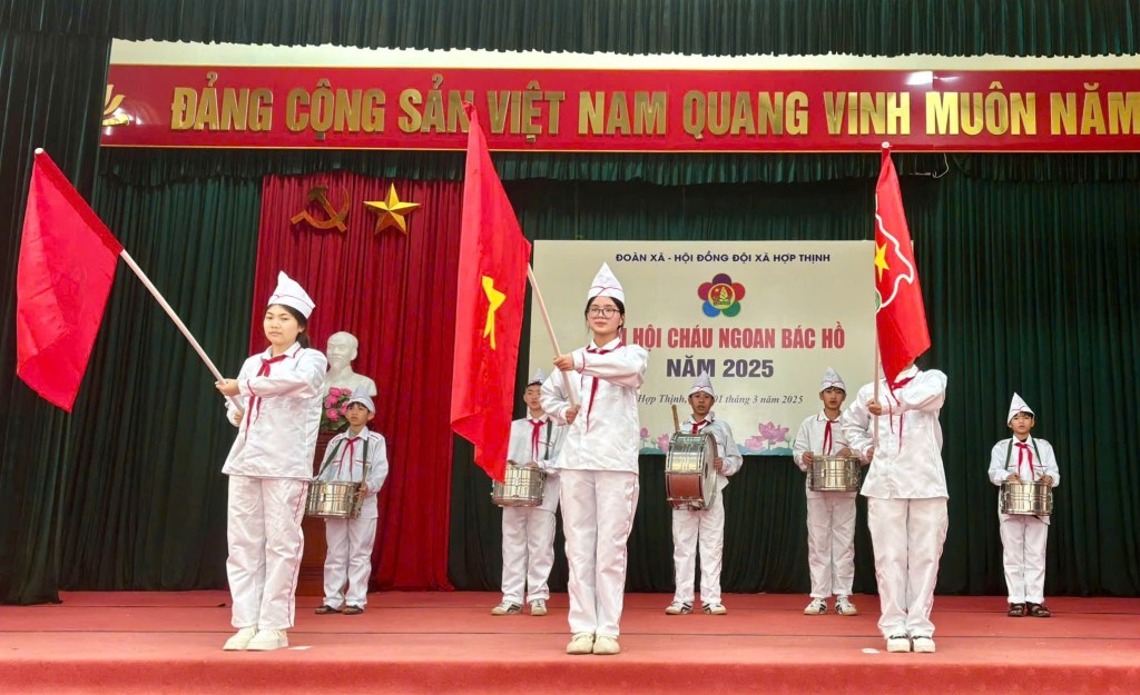 Đại hội” Cháu ngoan Bác Hồ” xã Hợp Thịnh năm&nbsp;2025