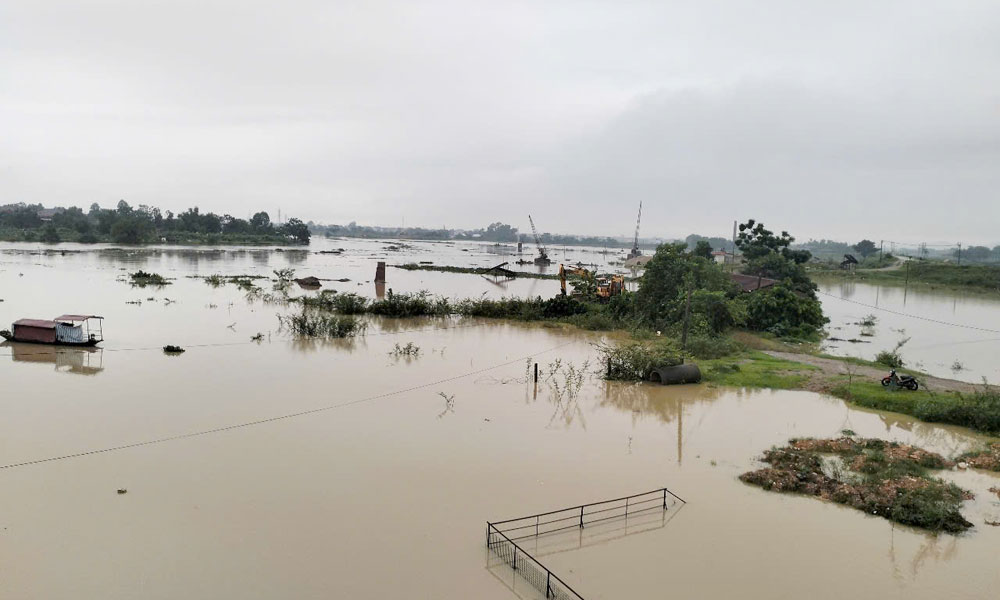 Phát lệnh báo động số 2 trên sông Cầu, Chủ động tăng cường các biện pháp ứng&nbsp;phó