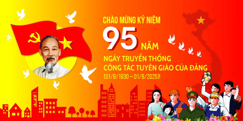 Tuyên giáo Hiệp Hòa tiếp nối hành trình 95 năm truyền thống vẻ vang đầy tự&nbsp;hào.