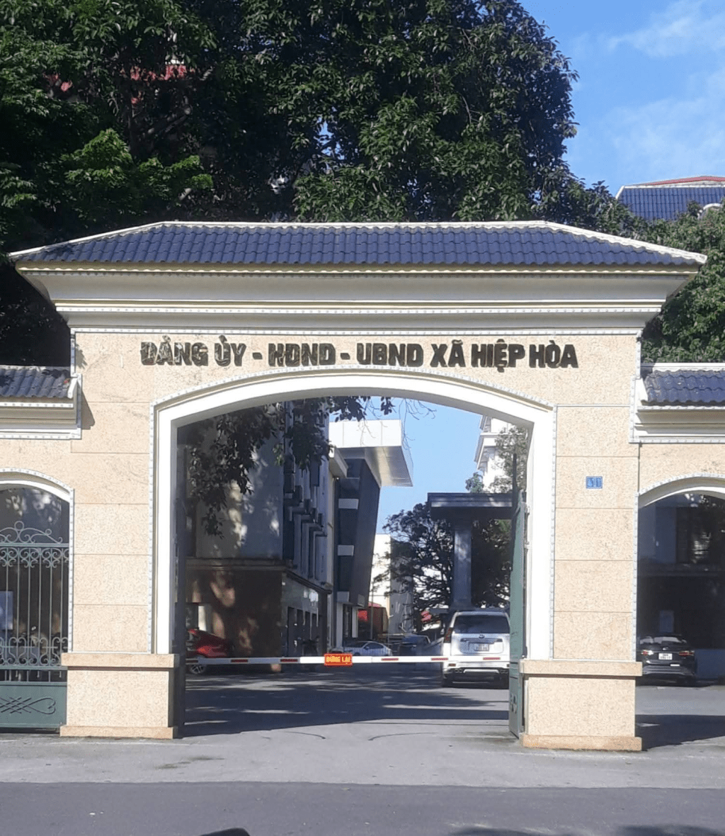 Ngẫu hứng Trung tâm xã Hiệp&nbsp;Hoà