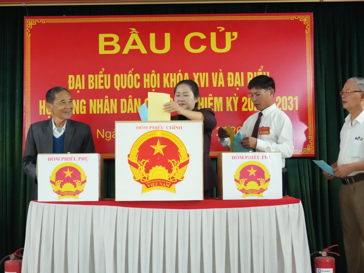 Xã Hợp Thịnh trang trọng tổ chức khai mạc bầu cử Đại biểu Quốc hội và HĐND các cấp nhiệm kỳ&nbsp;2026-2031