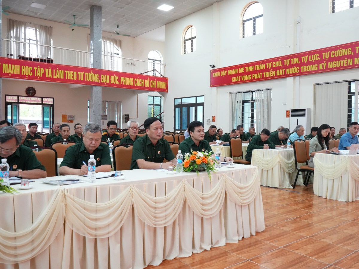 Hội CCB xã Hợp Thịnh sơ kết công tác quý&nbsp;I/2026