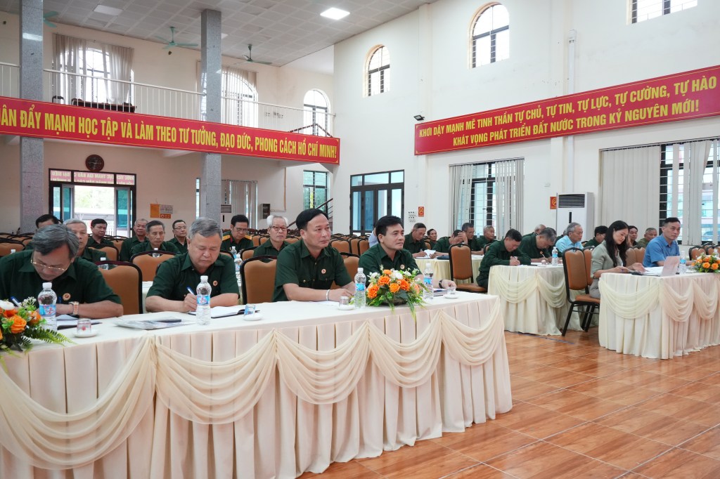 Hội CCB xã Hợp Thịnh sơ kết công tác quý&nbsp;I/2026