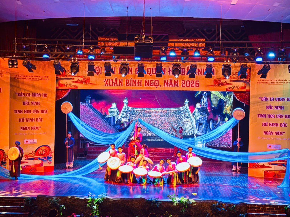 Hiệp Hòa đạt giải Nhì và Khuyến khích tại hội thi dân ca quan họ Bắc&nbsp;Ninh