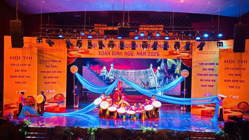 Hiệp Hòa đạt giải Nhì và khuyến khích tại hội thi dân ca quan họ Bắc&nbsp;Ninh